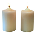 White soy candle