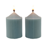 Light Blue Soy candle