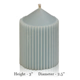 Light Blue Soy candle