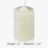 White soy candle