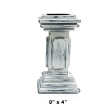 Wooden Pillar Candle Stand