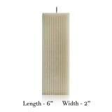 Sqaure pillar Candle